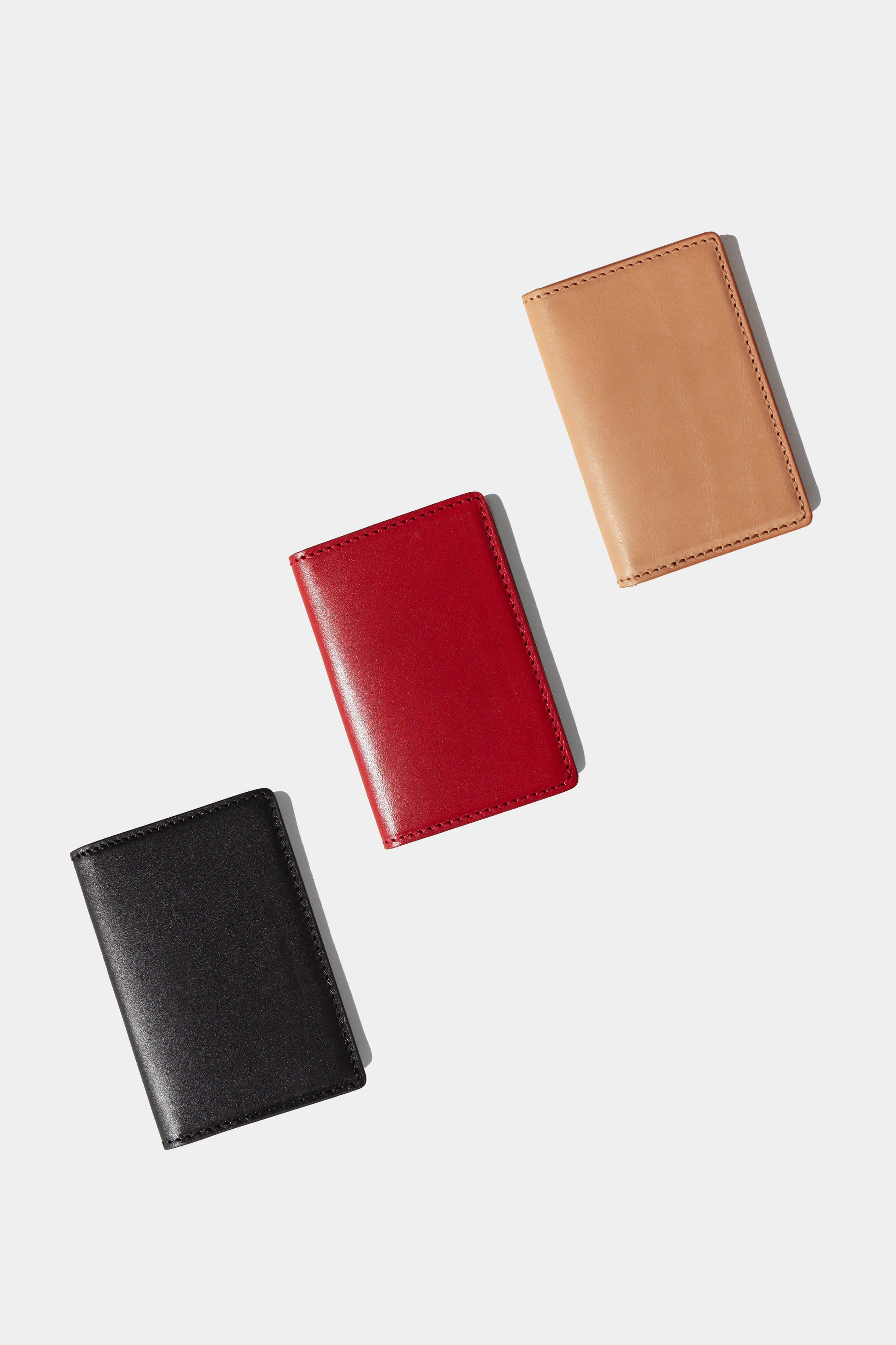 THE WARDROBE Vegetable Leather Folded Card Wallet