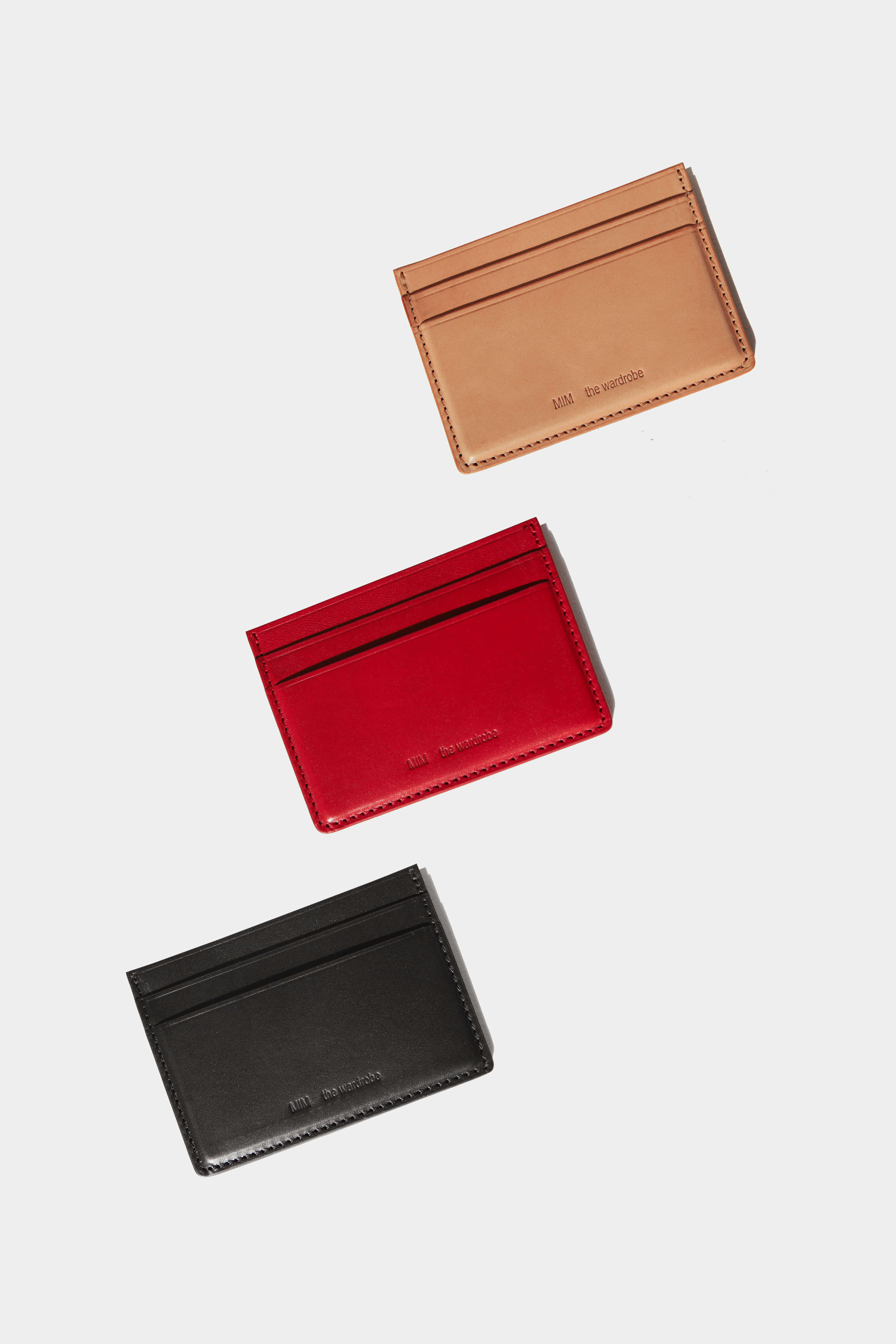 THE WARDROBE Vegetable Leather Card Wallet
